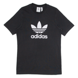 ADIDAS Mens T-Shirt Black S