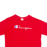CHAMPION Crop Womens T-Shirt Red S