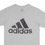 ADIDAS Mens T-Shirt Grey S