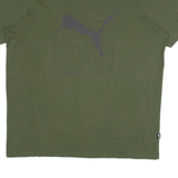 PUMA Mens T-Shirt Green L