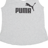 PUMA Womens Vest Grey Sleeveless XS