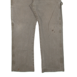 DICKIES Carpenter Workwear Mens Trousers Green Regular Straight W38 L27