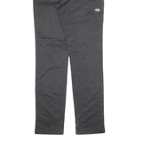 DICKIES Double-knee Workwear Womens Trousers Black Slim Skinny W28 L30