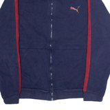 PUMA Mens Track Jacket Blue M