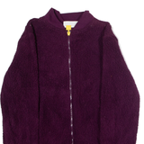 FILA Mens Fleece Jacket Purple XS