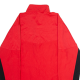 NIKE Golf Mens Pullover Jacket Red Colourblock S