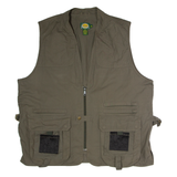 CABELA'S Utility Mens Gilet Green XL