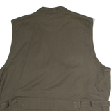 CABELA'S Utility Mens Gilet Green XL