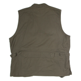 CABELA'S Utility Mens Gilet Green XL