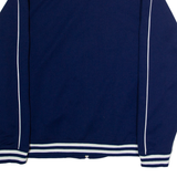 REEBOK Mens Track Jacket Blue L