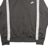 NIKE Mens Track Jacket Grey Mesh XL