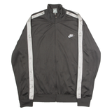 NIKE Mens Track Jacket Grey Mesh XL