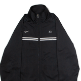 NIKE 32 Mens Track Jacket Black S