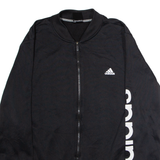 ADIDAS Womens Track Jacket Black L
