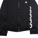 ADIDAS Womens Track Jacket Black L