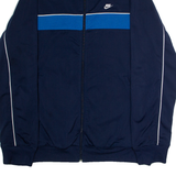 NIKE Mens Track Jacket Blue XL