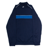NIKE Mens Track Jacket Blue XL