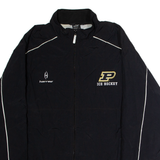 HARROW P Ice Hockey #27 Mens Rain Jacket Black Nylon Colourblock XL