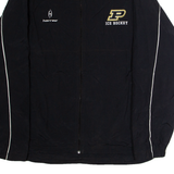 HARROW P Ice Hockey #27 Mens Rain Jacket Black Nylon Colourblock XL