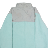 THE NORTH FACE Womens Fleece Jacket Blue Colourblock XL