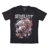 BRUTAL WEAR Semblant Vermilion Eclipse's Final Dusk 2023 Mens Band T-Shirt Black M