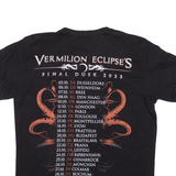 BRUTAL WEAR Semblant Vermilion Eclipse's Final Dusk 2023 Mens Band T-Shirt Black M