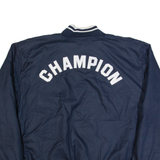 CHAMPION Mens Varsity Jacket Black USA XL