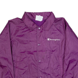 CHAMPION Cropped Womens Coach Jacket Purple S