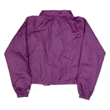 CHAMPION Cropped Womens Coach Jacket Purple S