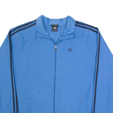 ADIDAS Clima365 Mesh Lined Mens Track Jacket Blue L