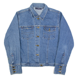 KYOTO KASUALS Womens Denim Jacket Blue 90s L