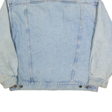 EDDIE BAUER Womens Denim Jacket Blue 90s L