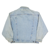 EDDIE BAUER Womens Denim Jacket Blue 90s L