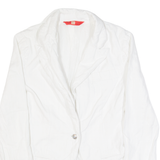 LIU JO Womens Blazer Jacket White XS