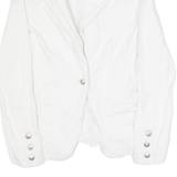 LIU JO Womens Blazer Jacket White XS