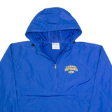 CHAMPION Carmel Greyhounds Mens Anorak Jacket Blue USA Hooded XL