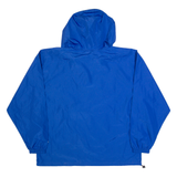 CHAMPION Carmel Greyhounds Mens Anorak Jacket Blue USA Hooded XL