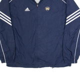 ADIDAS Notre Dame Fighting Irish Mens Track Jacket Blue USA M