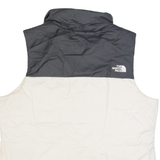 THE NORTH FACE Womens Puffer Gilet White USA L