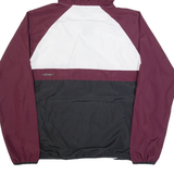 ADIDAS SKATEBOARDING Livermore Fusion Mens Track Jacket Maroon Hooded L