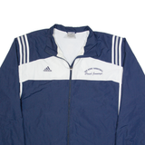 ADIDAS Oak Ridge Basketball Mens Track Jacket Blue USA XL