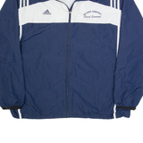 ADIDAS Oak Ridge Basketball Mens Track Jacket Blue USA XL