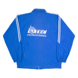 ADIDAS Mens Shell Jacket Blue 90s L