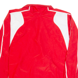 ADIDAS Mens Track Jacket Red M