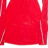 ADIDAS Mens Track Jacket Red M