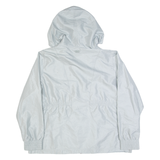 FILA SPORT Womens Rain Jacket Silver Hooded XL