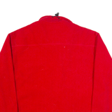 DULUTH Mens Fleece Jacket Red 90s XL