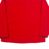DULUTH Mens Fleece Jacket Red 90s XL