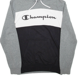 CHAMPION Mens Grey Hoodie S