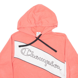 CHAMPION Cropped Womens Pink Hoodie M